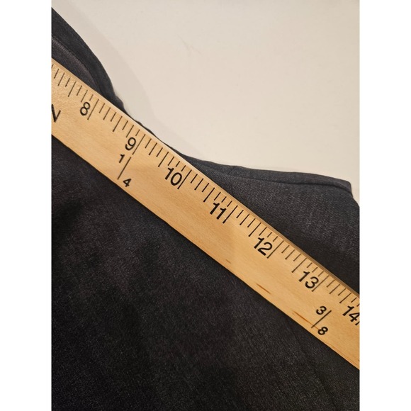 Isaia Napoli Aquaspider Dress Pants Mens 34x30 Dark Gray 100% Wool Italy Made - Picture 13 of 15